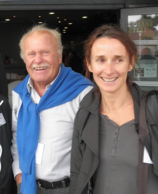 François Effling et Jacqueline Fabre-Morino.
