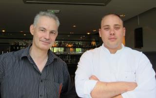 Les chefs Patrick Olry et Alexandre Caillaud.