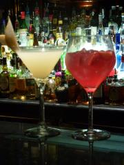 Les cocktails Belle Hélène et Lipstick.