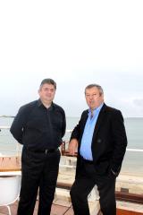 Thierry Grégoire, président de la FNS et Roland HEGUY, président confédéral de l'UMIH