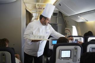 Michel Quissac , Corporate Chef chez Servair, gastronomie à bord.