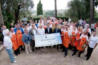La générosité de l'Apreca et des visiteurs a permis de collecter 1200€ au profit des enfants de...