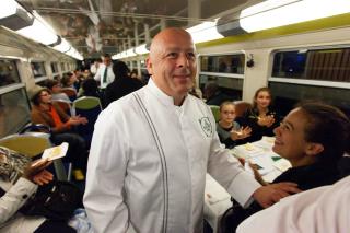 Thierry Marx dans le RER C