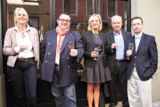 De gauche à droite : Patricia Picard, Déléguée Générale du Comité Viti-vinicole Rhône-Alpes,...