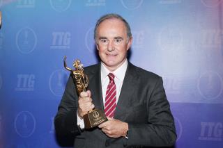 Jean-Gabriel Pérès lors de la remise de prix.