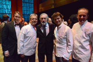 Jean-François Ferret (Directeur Général des Relais & Châteaux), Jean-Michel Lorain, Robert De Niro,...