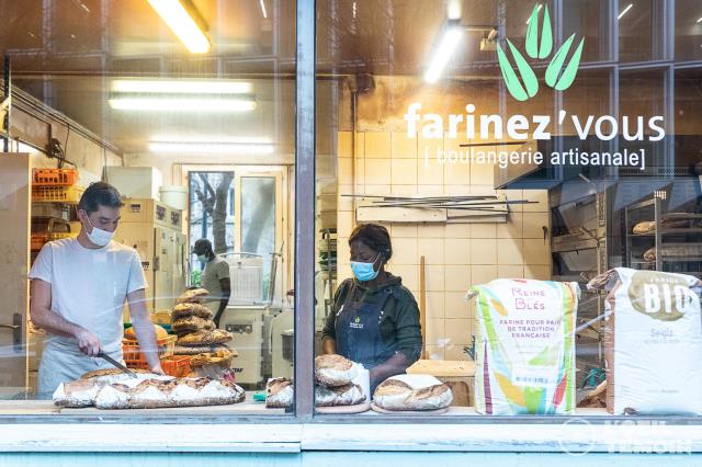 'Farinez-vous', concept de boulangerie 'artisanale, durable et solidaire', a vu le jour en 2009 à Paris.