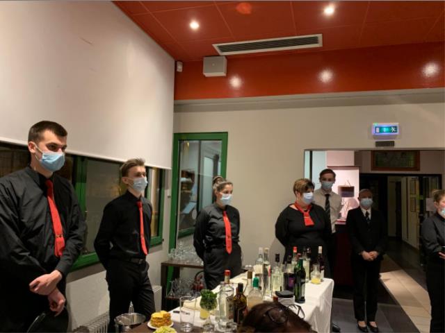 Les MC Barman et BTSMHR du lycée Friant