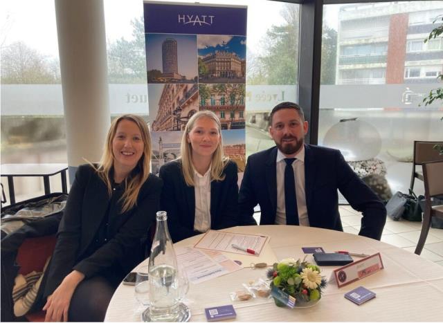 Les responsables RH d'Hyatt