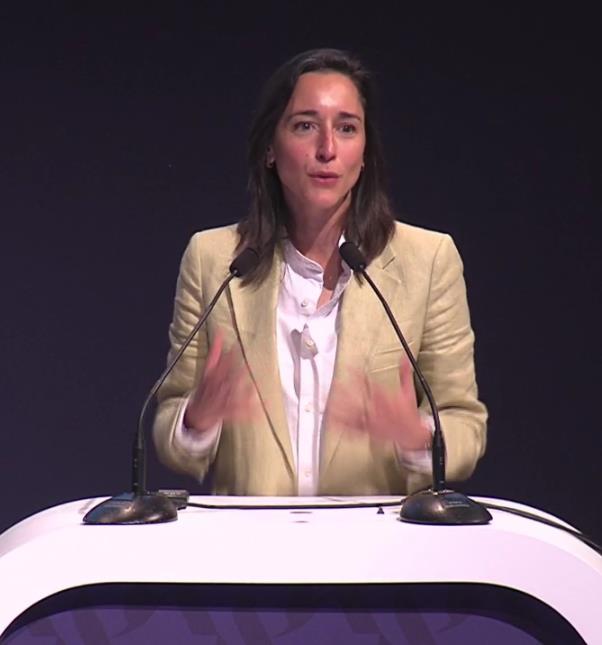 Brune Poirson, directrice du développement durable.