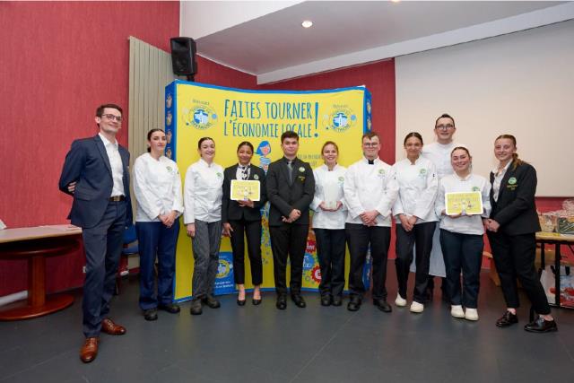 Les équipes du concours des Jeunes Talents de la Restauration