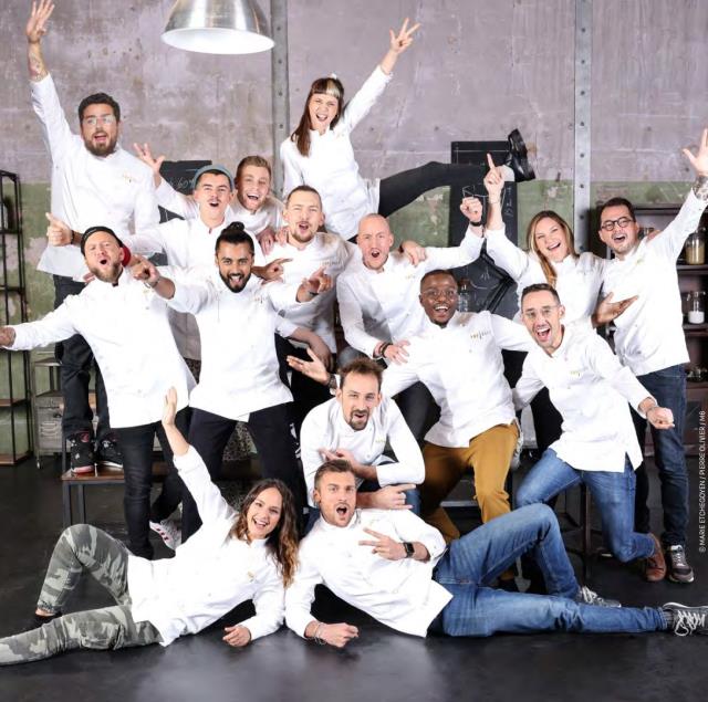 Les quinze bouveaux candidats de Top Chef.