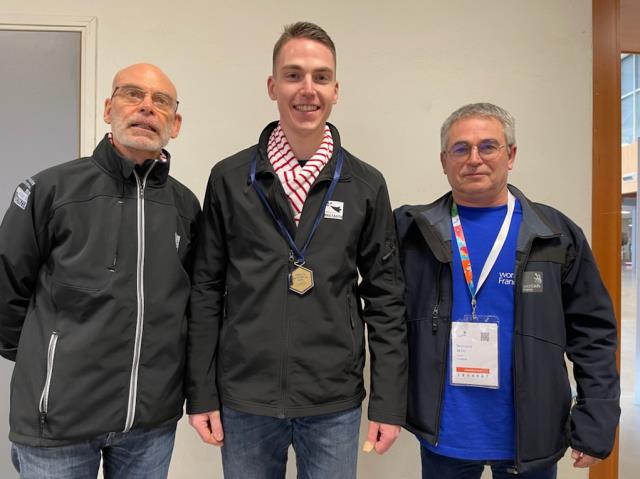 Hervé Lorant, Paul Pipard et à droite Bertrand Bédu, Expert  France et Juré International en Cuisine