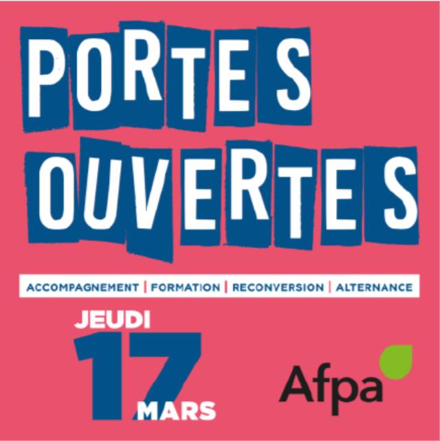 Journée Portes Ouvertes dans tous les centres Afpa