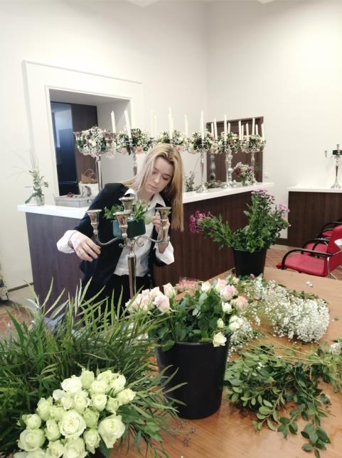 Déco floral pour la soirée
