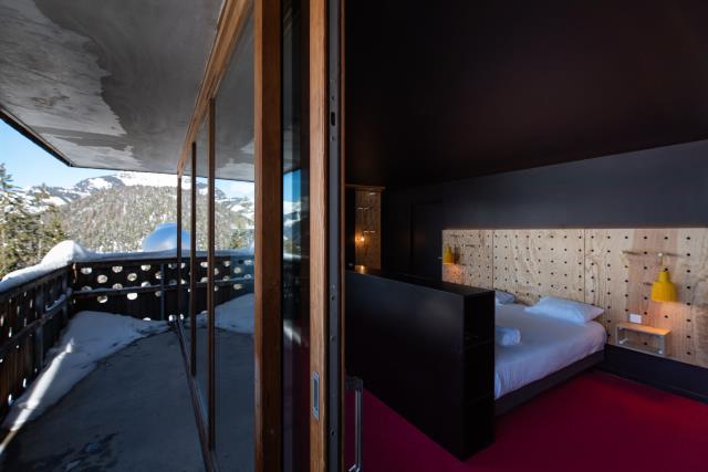 L'hôtel compte 31 chambres de 2 à 6 personnes, dont 16 communicantes.