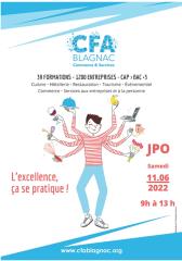 CFA de Blagnac : Portes ouvertes 11 juin 2022 de 9h à 13h