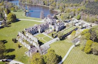 L'abbaye des Vaux de Cernay.