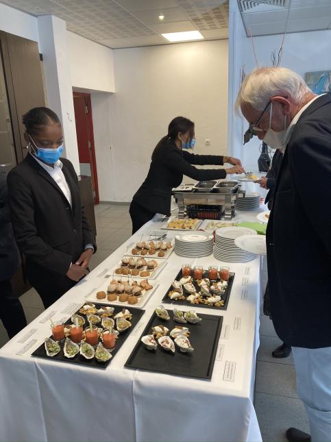 Un brunch a été servi à tous les participants des ErasmusDays