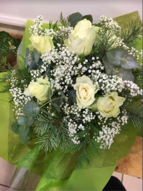 Une des compositions florales
