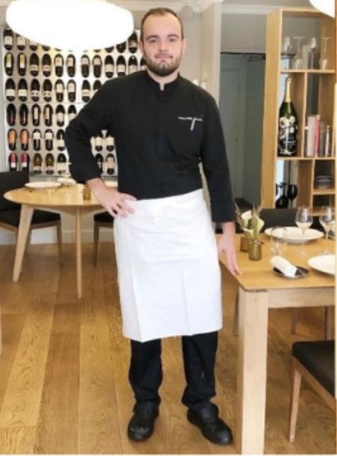 Quentin Philippe a remporté la 3e édition du Trophée Masse Online avec son Filet de boeuf Herdshire, foie gras, truffe Melanospurum, pressé de pomme de terre, chioggia rôti, raviole de betterage, beignet de sapin.