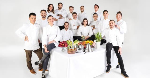 Les 15 candidats de la saison 12 de Top Chef.