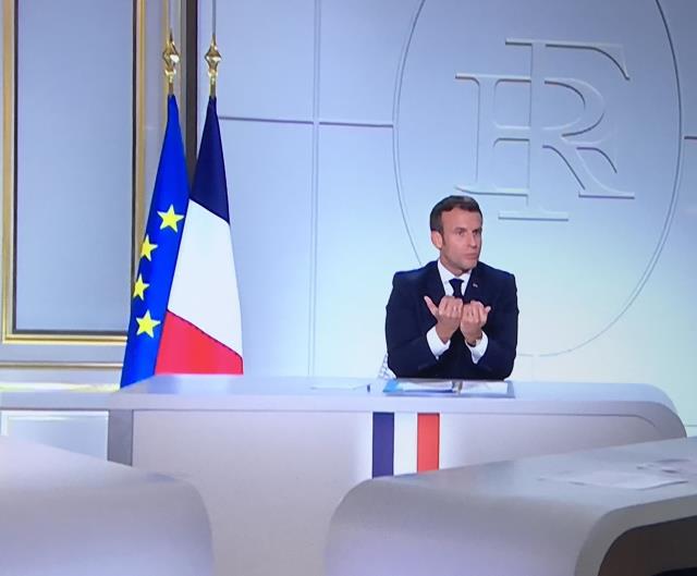 Emmanuel Macron, mercredi soir.