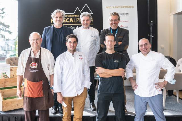 Sébastien Ripari (Chefs4theplanet) a reuni Rudy Lauberton, producteur atypique, et de grands chefs, Laurent Petit (3*Le Clos des Sens à Annecy), Michel Roth (MOF, 1*Bayview Genève, Sébastien Molina (1 * Le Moulin de Léré à Vailly)  Stéphane Dattrino (1* l