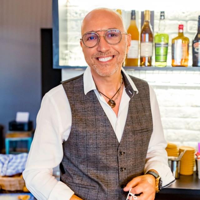 Patrick Di Vito, inventeur et propriétaire du Bio'tiful Café.