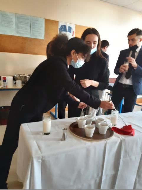 Atelier Boisson du Lycée des métiers de St Pierre de Brunoy