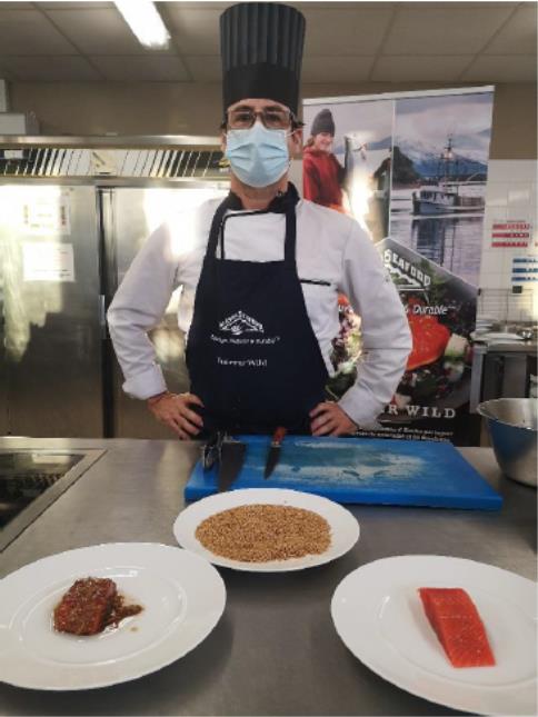 Franck Joly Chef formateur du Lycée Guillaume Tirel en partance pour le Lycée Hôtelier en nouvelle Calédonie