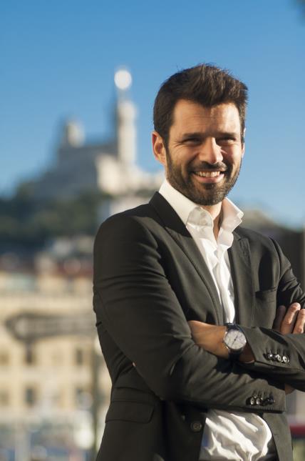 Nicolas Guyot,  propriétaire de l'Hôtel Carré Vieux Port.