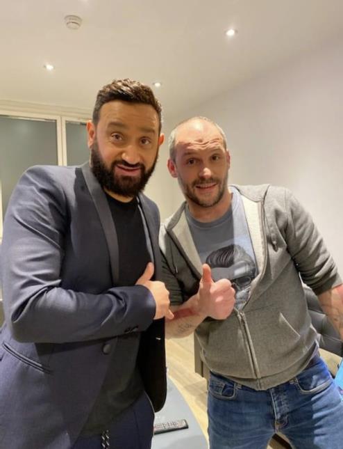 Cyril Hanouna et Stéphane Turillon qui est venu témoigner dans TPMP sur C8.