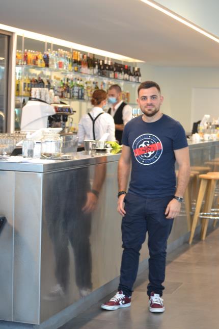 Frédéric Coursol a choisi de mettre aux fourneaux des Grandes tables de la Comédie le jeune chef clermontois Frédéric Pinto.