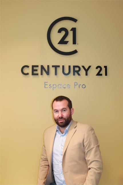 David Ploé, directeur de Century 21 Entreprise et Commerce Espace Pro