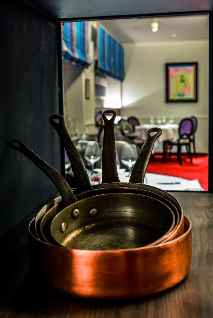 L'Auberge du Cep est située au coeur de Fleurie, village réputé pour son grand cru du Beaujolais.