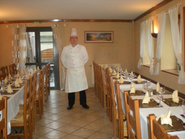 Davy Locatelli est chef-propriétaire du Moulin des des Bouvières, à Diemoz (Isère) depuis dix ans.