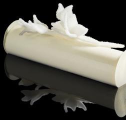 Le citron est l'élément dominant de la bûche 2020 de Florent Margaillan, chef pâtissier au...