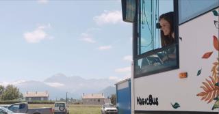 Lisette Abadie, l'hôtelière sera aussi la conductrice du MagicBus