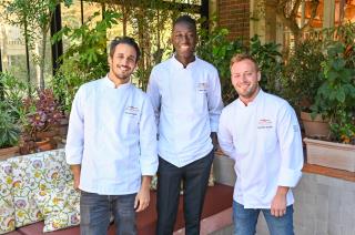 Les Lauréats de la Dotation Jeunes Talents Paris :  Richard Maizel, Maximilien Kuzniar et Mory...