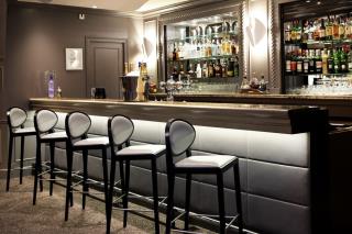 Le bar de l'hôtel Mercure Lyon Grand Hôtel Saxe Lafayette.