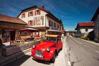 L'hôtel Arbézie Franco-Suisse