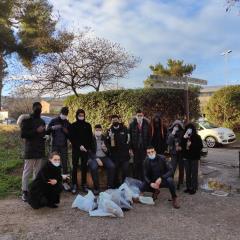 Opération « cleanwalk » dans le périmètre du lycée Bonneveine