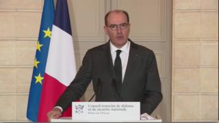 Capture d'écran : Jean Castex, lors de son allocution du 29 janvier 2021.