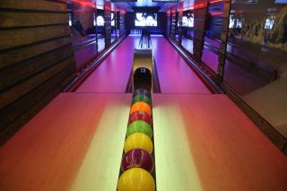 le premier bowling dans un hôtel de la station