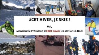 La pétition : #cet hiver je skie