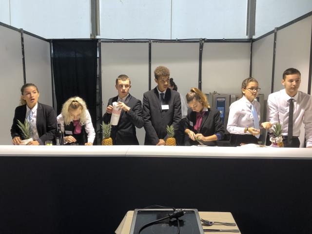 Les candidats du concours 'Les Joutes du Service'