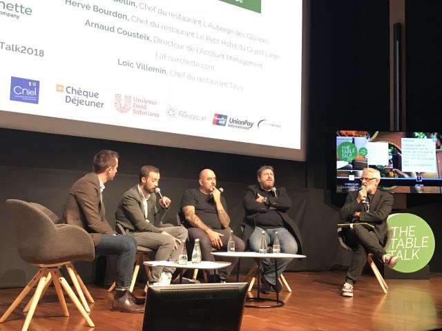 De g. à d. : Arnaud Cousteix, Loïc Villemin, Hervé Bourdon, Olivier Bellin.