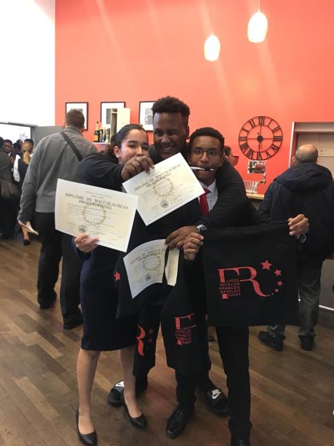 Cérémonie des remise des diplômes au lycée Rabelais de Dugny