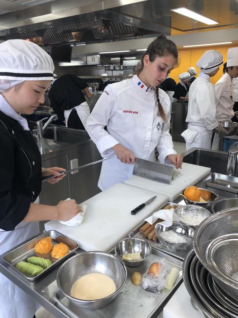 Gastronomie et culture nippone étaient au coeur des échanges entre apprentis Japonais et Français
